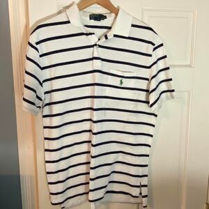 Polo-ralph-lauren Men's White and Black Polo-shirts